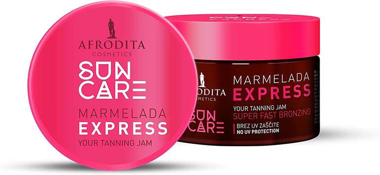 Afrodita Cosmetics SUN CARE MARMOLADA przyspieszacz opalania, do szybkiej i intensywnej opalenizny