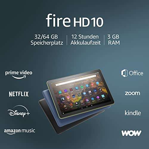 Tablet Fire HD 10 - 77.51€