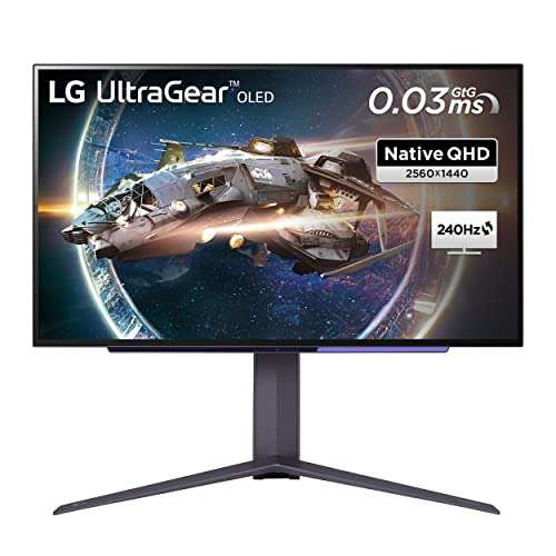 Monitor PC OLED LG 27GR95QE-B - 728,48€