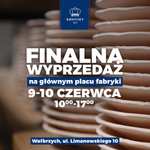 Kiermasz Porcelany - Likwidacja Fabryki Porcelany Krzysztof w Wałbrzychu