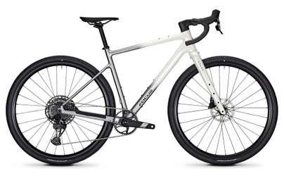 Rower Focus ATLAS 6 APEX LTD - Snow i Walnut - Gravel -...