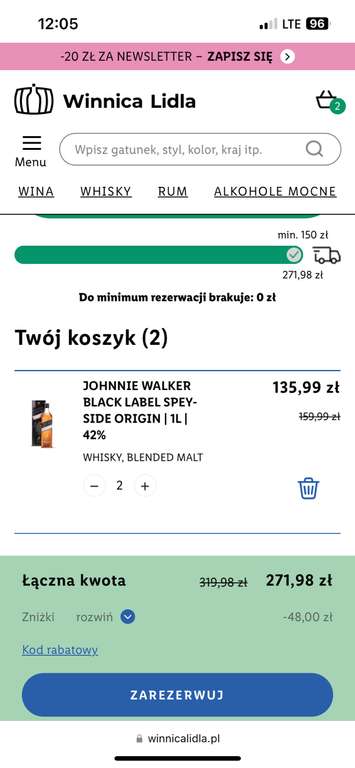 JOHNNIE WALKER BLACK LABEL SPEYSIDE ORIGIN | 1L | 42% przy zakupie 2 (MWZ 150 zł)