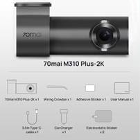 70mai M310 Plus 2K 1440P (dostawa z Polski) - kamera samochodowa / wideorejestrator, sterowanie głosowe) - $25.36