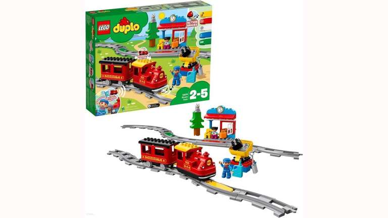 LEGO Duplo 10874 Pociąg parowy smart week