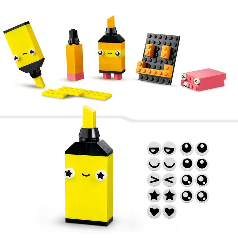 LEGO 11027 Klasyczny zestaw do kreatywnego budowania Neon 333 elementy €11.37