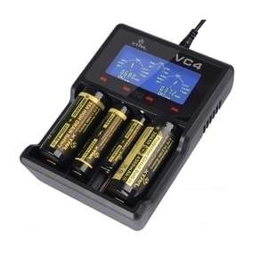 Ładowarka XTAR VC4 do akumulatorków Li-ion oraz Ni-MH z LCD, polska gwarancja (cena z kuponem -6 zł sklep i 10/60 Shopee)