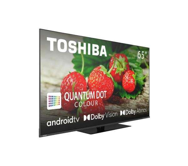 Telewizor Toshiba 65QA7D63DG 65" QLED Android TV Dolby Vision Dolby Atmos DTS-X 60Hz + kod 200 zł na kolejne zakupy