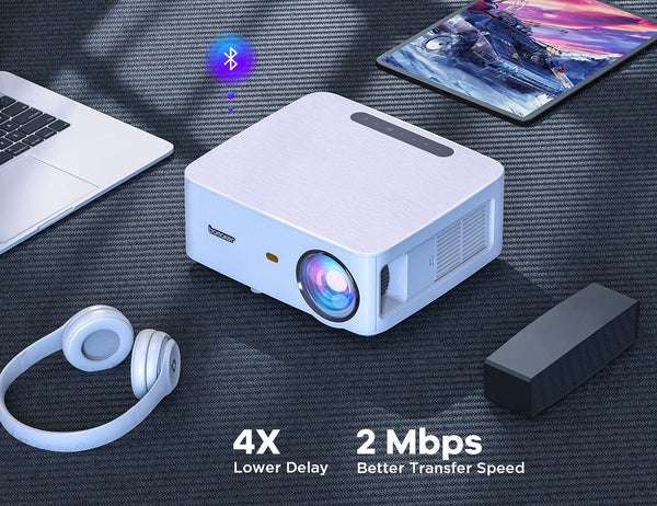Projektor Bomaker Cinema 500 Max 1080p + Bluetooth 5.0 + WiFi5 + Keystone - $89.30
