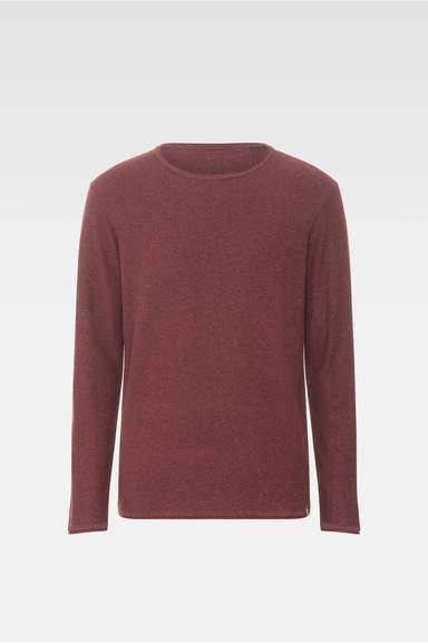 Męski sweter GARCIA GS010830 ( bordowy, 100% bawełna, rozm. S-3XL) @ HalfPrice