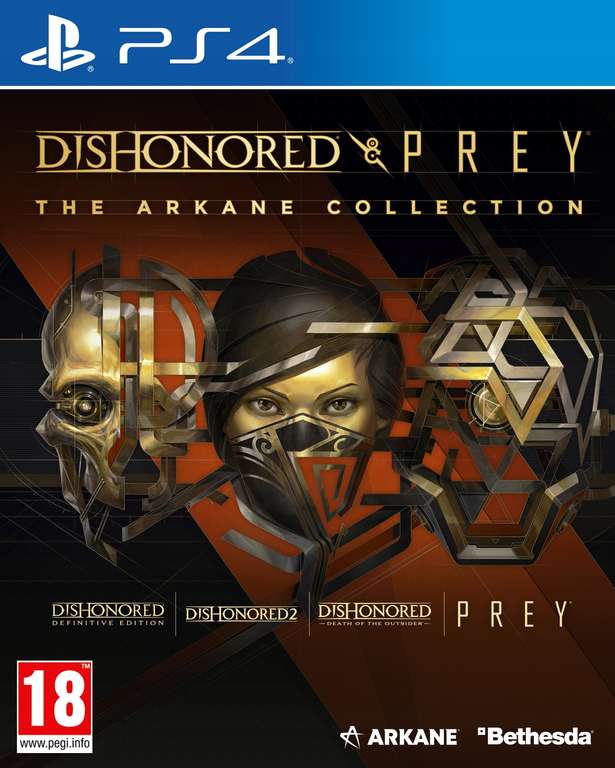 Dishonored & Prey Arkane Anniversary Collection PS4