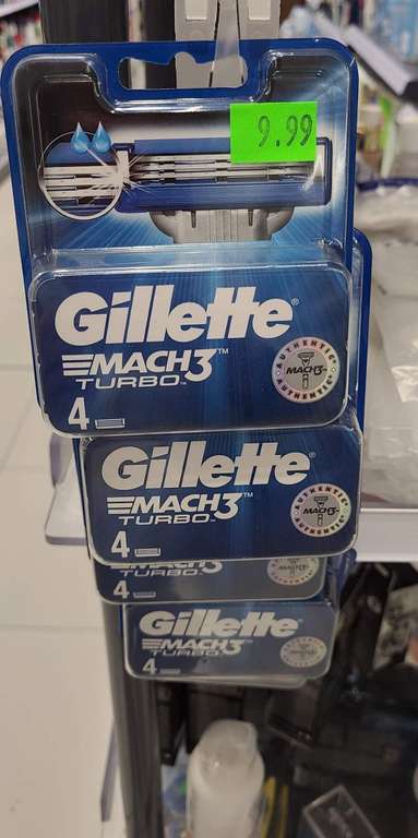 Wkłady Gillette Mach 3 Turbo