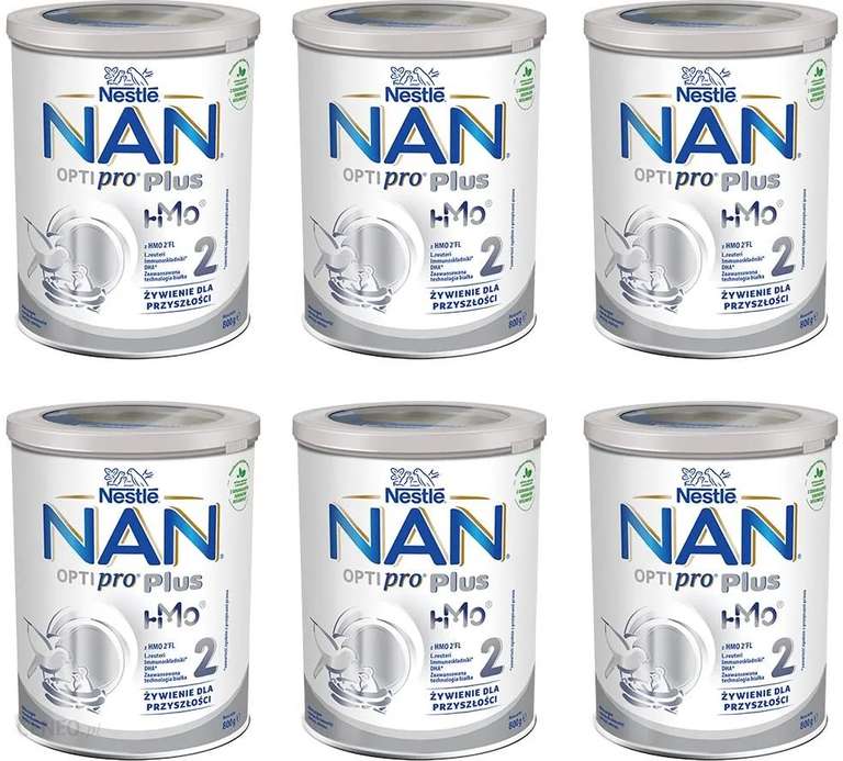 Mleko modyfikowane Nan Optipro Plus 2,3,4,5 (6x800g)