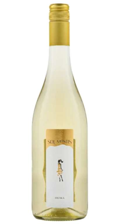 Wino białe, półwytrawne SOL MONTIS FRUSKA 0,75L. LIDL