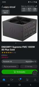 ENDORFY Supremo FM5 1000W 80 Plus Gold
