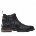 Męskie buty skórzane Wrangler BOOGIE ZIP za 195 zł - r. 40 - 46 @Lounge by Zalando