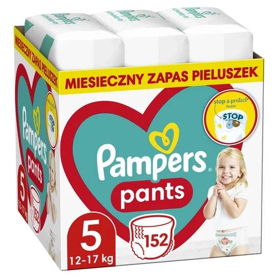 40zł rabatu na zakup pieluszek Pampers (Pants / Premium Care) @ Empik