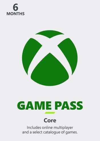 Xbox Game Pass Core 6 months (VPN Indie)(konta nowe i powracające) @ Eneba