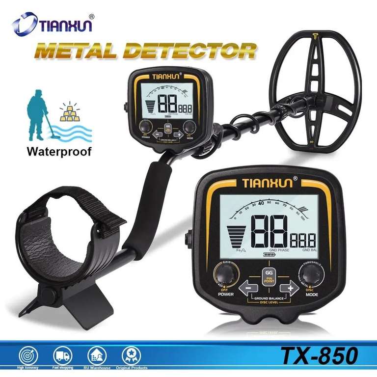 Tianxun TX-850 wykrywacz metali - US $83.97 (możliwe 326/287 zł)