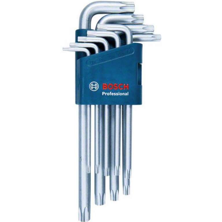 Bosch zestaw kluczy 9-częściowy Torx. Prezent na Dzień Ojca