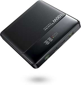 Powerbank 100 W, 20 000 mAh, 4 porty USB-C PD3.0 QC4.0, szybkie ładowanie