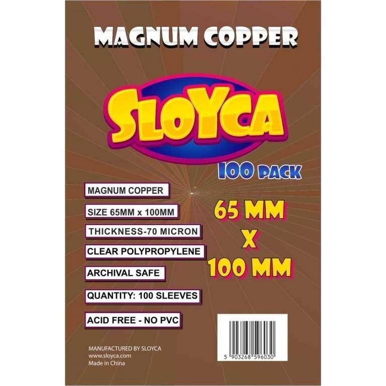 Koszulki Sloyca Magnum Copper do Wiedźmina i pewnie innych gier planszowych