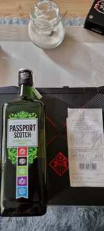 Whisky Passport Scotch 1L @Auchan, Katowice