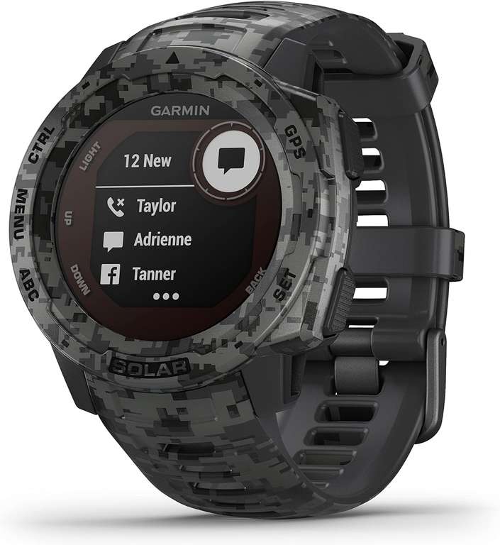Garmin Instinct Solar Camo zegarek sportowy / smartwatch