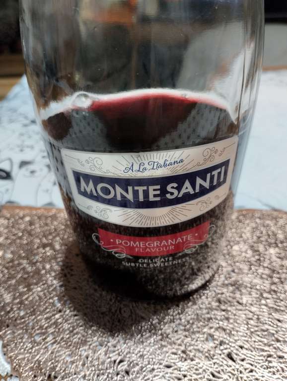 Wino słodkie Monte santi granat