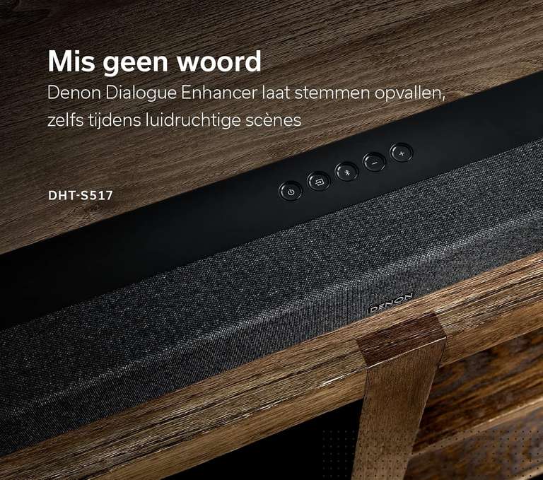 Denon Dht-S517 Soundbar 3.1.2 Dolby Atmos