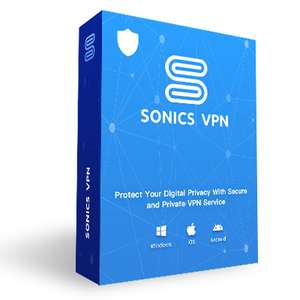 Sonics VPN - za darmo na 1 rok