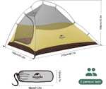 Naturehike Cloud-Up 2 Ultralight Tent Namiot z pokrowcem dla 2 Osób Piesze Wycieczki Kemping na świeżym Powietrzu