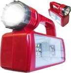 Retoo Ładowalna latarka ręczna do użytku na zewnątrz, w przypadku awarii zasilania, lampa błyskowa, lampa ręczna na wędrówki, do wędkowania