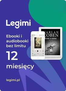 ebooki i audiobooki bez limitu – 12 m. (-40%) i 3 m. Mediaklub.pl w prezencie - voucher