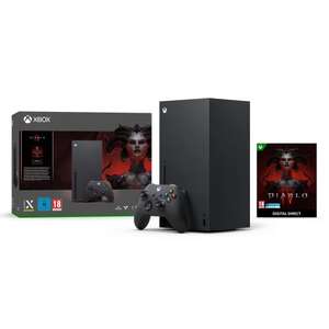 Konsola Xbox Series X + Diablo IV (dodatkowy pad za 190 zł)