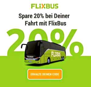 Kupon powitalny Flixbus -20% na jedną podróż. (nie tylko dla nowych)
