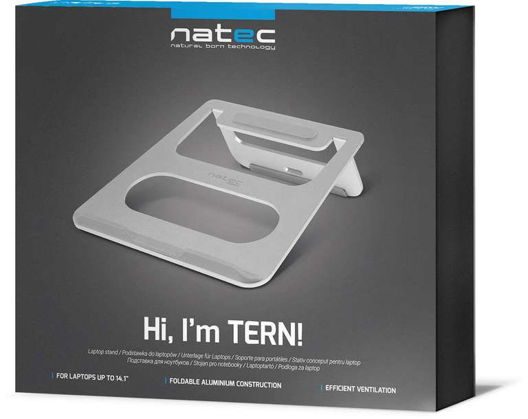 Podstawka chłodząca (pasywna) NATEC NPL-1590 do laptopa 14.1 cali Tern