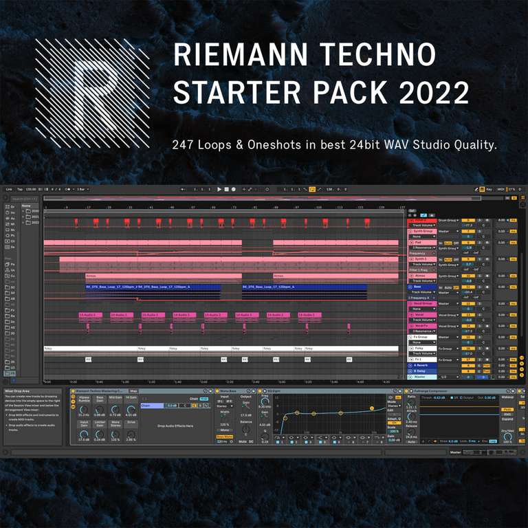 Riemann Kollektion - darmowe esample muzyczne - FREE Techno Starter Sample Pack 2022