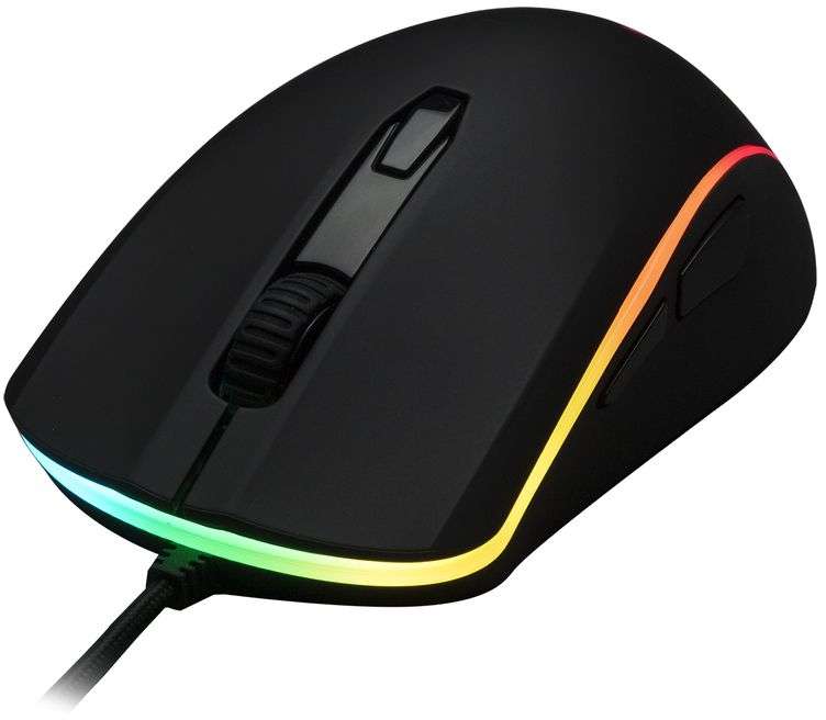 Mysz HyperX Pulsefire Surge RGB (16000 DPI, 1,8m kabla, RGB, 6 przycisków) @ Morele
