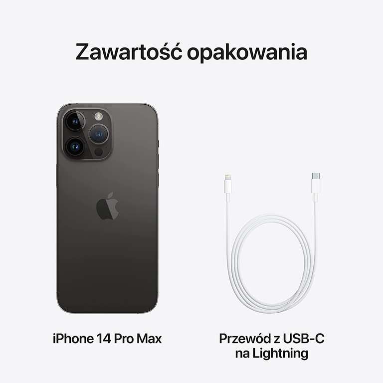 Apple iPhone 14 PRO MAX 128GB Polski Amazon FV