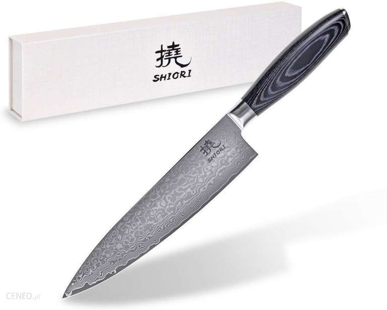 Profesjonalny Nóż szefa kuchni Kuro Sifu wielowarstwowa stal damasceńska (Kupno przez Ceneo)