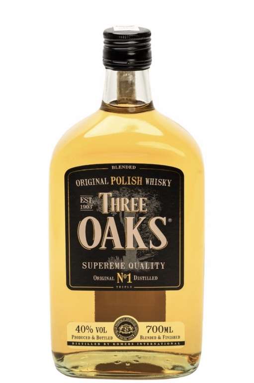 Whisky THREE OAKS (0,7 l) Promo -20% 38,64zł