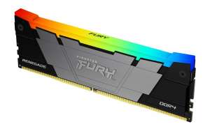 Pamięć RAM Kingston Fury Renegade RGB, DDR4, 16 GB (2 x 8GB), 3600MHz, CL16 (KF436C16RB2AK2/16)