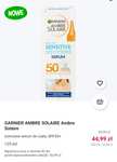 Garnier Ambre Solaire SPF 50+ 125 ml ochronne serum do ciała