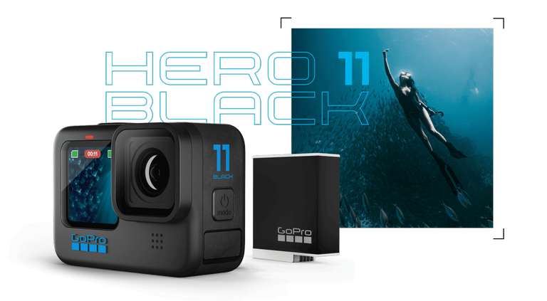 Kamera GoPro Hero 11 Black 400 EUR - oficjalny sklep GoPro