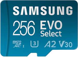 Karta pamięci microSD Samsung EVO Select 256GB UHS-I U3 V30 + adapter