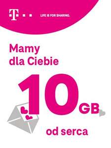 10 GB Internetu na walentynki T-Mobile MIX