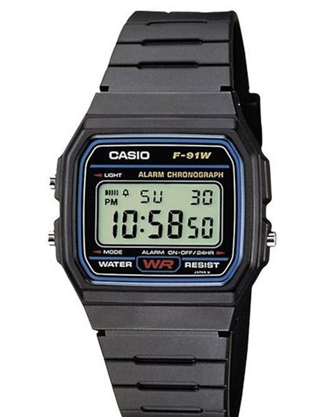 Zegarek Casio F-91W-1YEG Retro Style