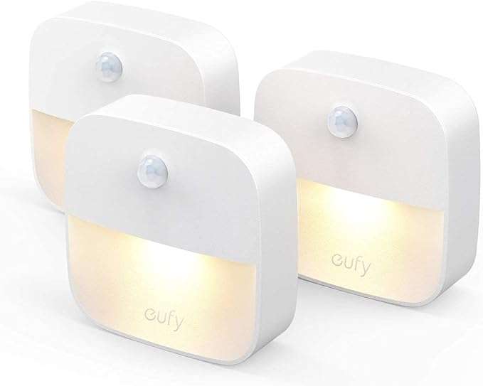 eufy Lumi - zestaw 3 lampek nocnych LED z czujnikiem ruchu @ Amazon