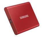 Zewnętrzny dysk Samsung Portable SSD T7 1TB USB 3.2 Gen. 2 Czerwony (Prędkość odczytu: 1050 MB/s / zapisu 1000 MB/s) @ x-kom