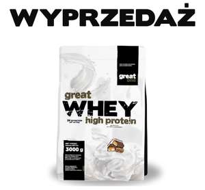 Białko Great Whey High Protein 3 kg wyprzedaż